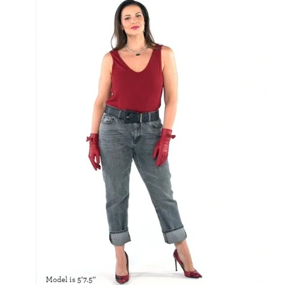 NWT | CAbi Busy Tank Red; Style 4381 - Picture 3 of 8